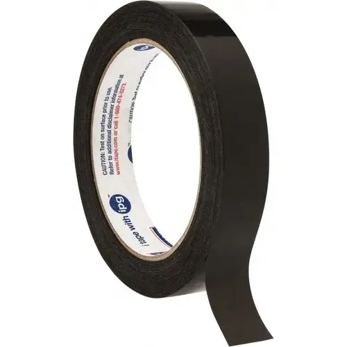 Bundling/Strapping (MOPP) Tape, 0.71 in x 60 yd, 95 lb/in Strength, Black