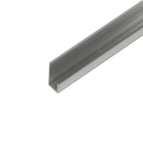 1/4" Standard Aluminum J-Channel Chrome - 120" Length 1/4" Standard Aluminum J-Channel Chrome - 120" Length