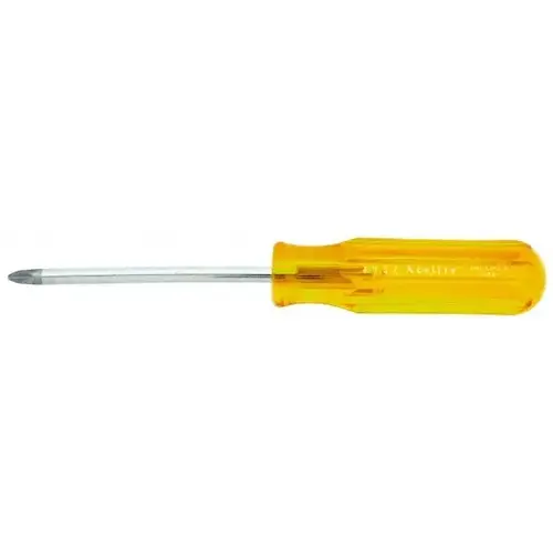 REGULAR PHILLIPS SCREWDRIVER, #2 X 4 Chrome