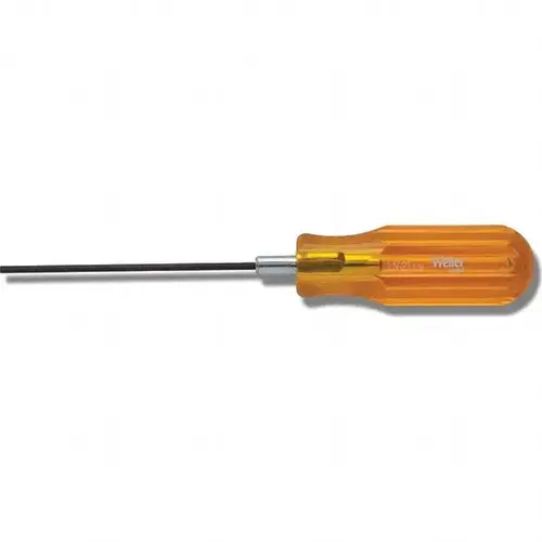 Hex Drivers; Handle Type: Plastic ; Handle Color: Yellow ; Features: Screwdriver for Recessed Socket Head Screws ; UNSPSC Code: 27111701
