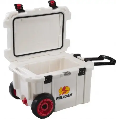45QW Elite Wheeled Coolers, 45 qt, 20 in x 29.66 in x 19.25 in, White 45QW Elite Wheeled Coolers, 45 qt, 20 in x 29.66 in x 19.25 in, White