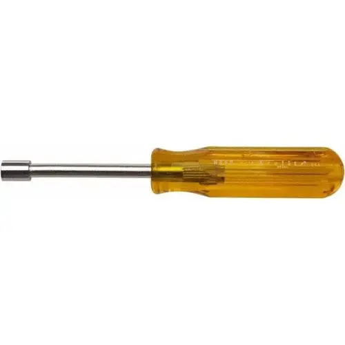 Nut Driver: 9/32" Drive, Hollow Shaft, Plastic Handle, 7-1/4" OAL Nut Driver: 9/32" Drive, Hollow Shaft, Plastic Handle, 7-1/4" OAL