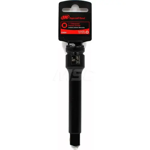 Socket Extensions; Tool Type: Impact Extension ; Drive Size: 1/2in (Inch); Overall Length (Inch): 5 ; Overall Length (Decimal Inch): 5.0000 Socket Extensions; Tool Type: Impact Extension ; Drive Size: 1/2in (Inch); Overall Length (Inch): 5 ; Overall Length (Decimal Inch): 5.0000