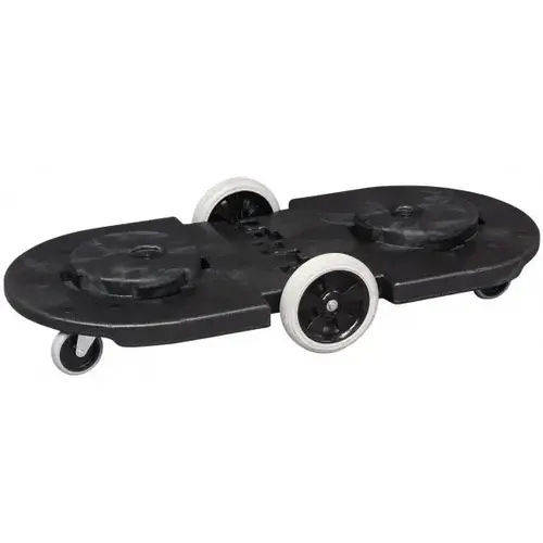 Brute Trash Can Dolly 45.06X20.75X8.5 IN 400 LB Black Resin Tandem Brute Trash Can Dolly 45.06X20.75X8.5 IN 400 LB Black Resin Tandem