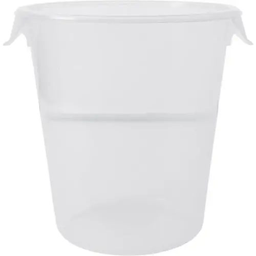 Food Storage Container: Polycarbonate & Polypropylene, Round Food Storage Container: Polycarbonate & Polypropylene, Round