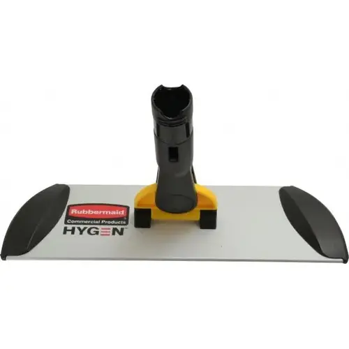 HYGEN Microfiber Quick-Connect Mop Frame, 11 inch, Silver Yellow HYGEN Microfiber Quick-Connect Mop Frame, 11 inch, Silver Yellow