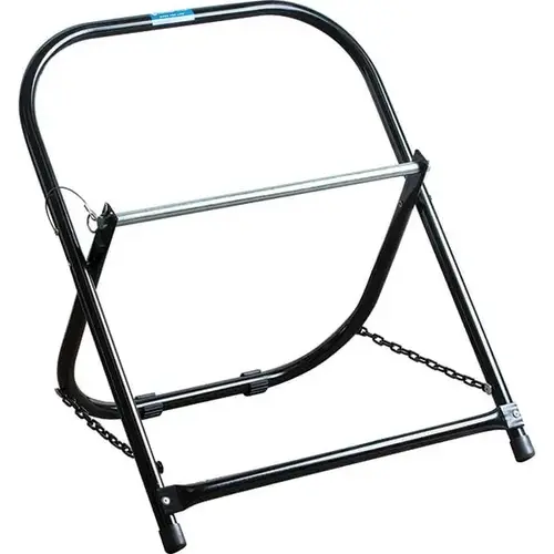 16 In. x 20 In. Wire Spool Steel Cable Caddy Black