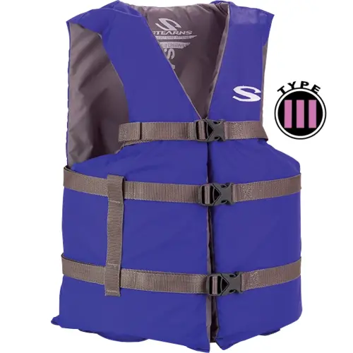 USCG Approved Adult Oversize Universal Classic Life Vest, Red