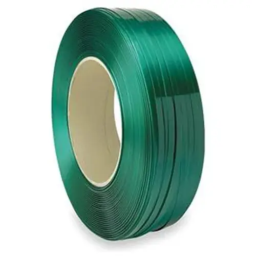 Plastic Strapping (Polyester) 5/8" x 4200ft Green