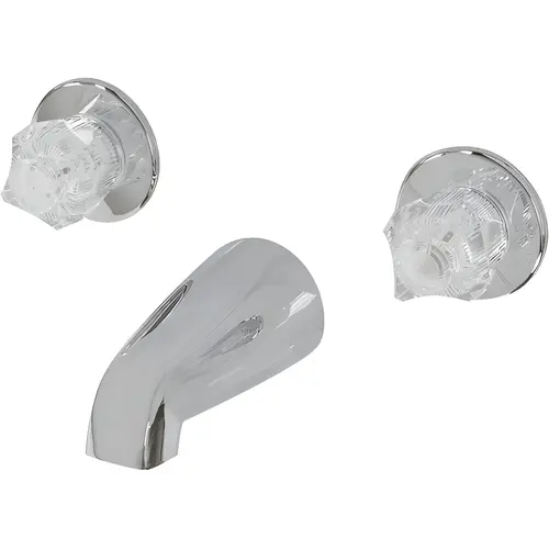 Double Handle Tub Faucet Chrome Double Handle Tub Faucet Chrome