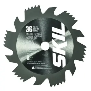 Skil Power Tools 79600 6-in. Carbide Tipped Dado Set Blade - 36 Teeth