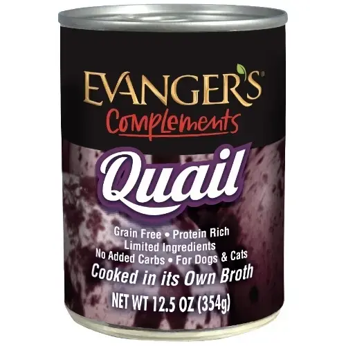 Complements Grain Free Quail for Dogs & Cats - 12.5 oz Can Complements Grain Free Quail for Dogs & Cats - 12.5 oz Can