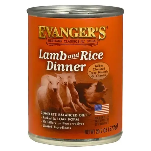 Heritage Classic Lamb & Rice Dinner, JUMBO 20.2 Can Heritage Classic Lamb & Rice Dinner, JUMBO 20.2 Can