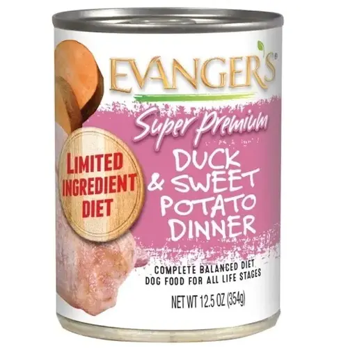 Super Premium Duck & Sweet Potato Dinner - 12.5 oz Can - pack of 12 Super Premium Duck & Sweet Potato Dinner - 12.5 oz Can - pack of 12