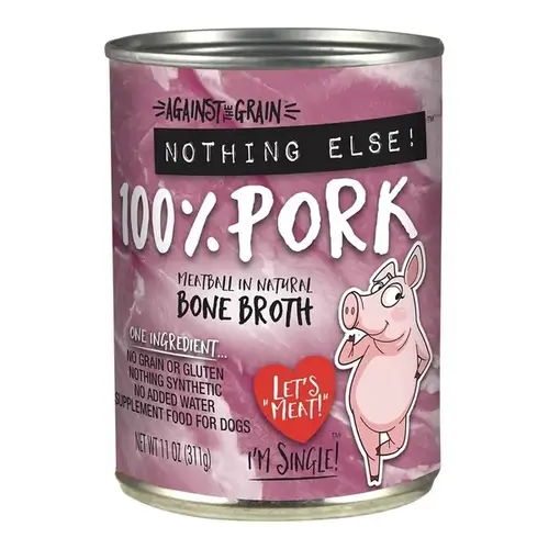 One Ingredient: Nothing Else Pork - 11 oz Can - pack of 12 One Ingredient: Nothing Else Pork - 11 oz Can - pack of 12