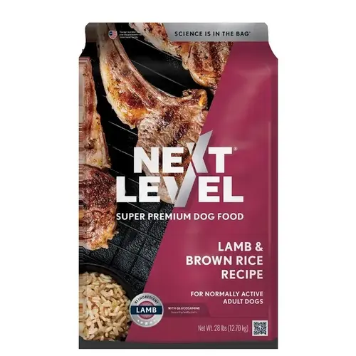 Next Level Lamb & Brown Rice Recipe - 28lb Bag