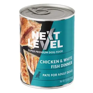 Next Level Pet Food CAN133CW12-XCP12 Chicken & White Fish Dinner Canned for Dogs - 12.5 oz - pack of 12