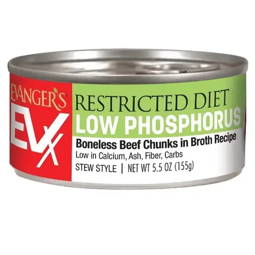 EVX Restricted Diet: Low Phosphorous for Cats - 5.5 oz Can