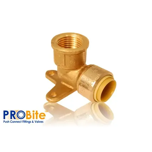 1/2" x 1/2" Pipebite Drop Ear Elbow