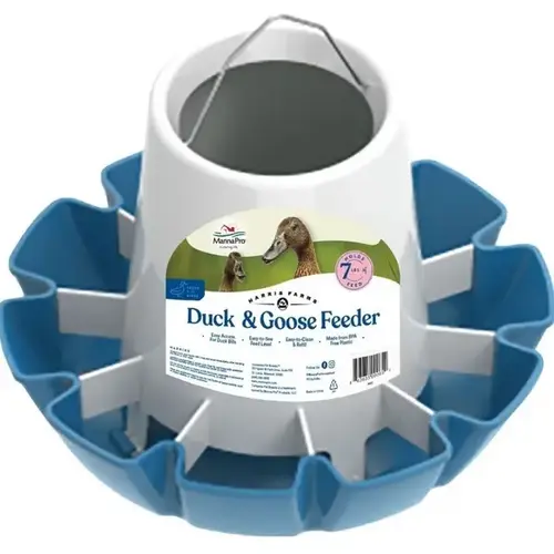 Duck & Goose Feeder 7 Lbs - Dark Blue