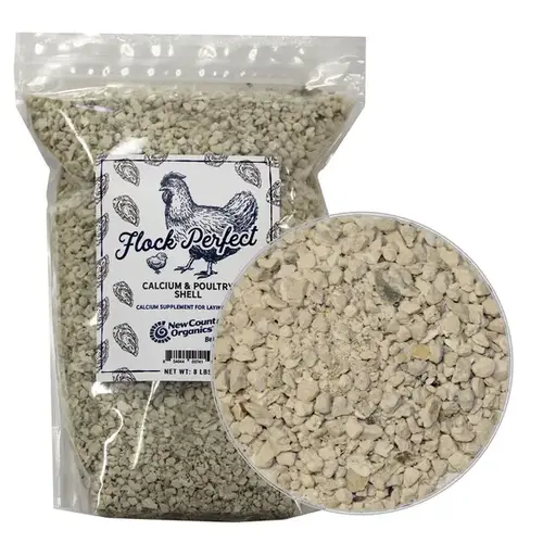 Flock Perfect Calcium & Poultry Shell 8-lbs