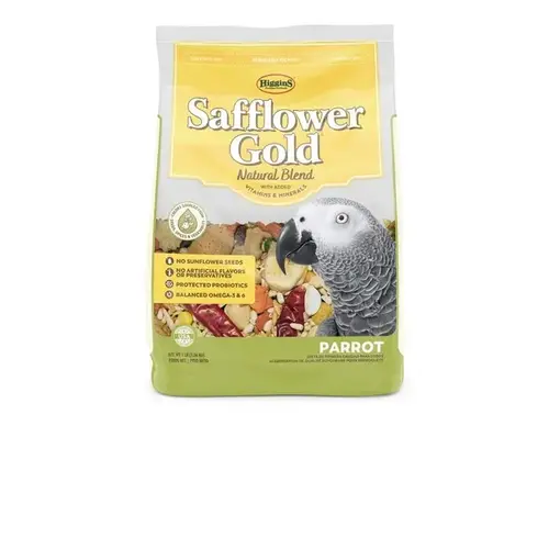 Safflower Gold Natural Blend Parrot Food - 3 lb Bag Safflower Gold Natural Blend Parrot Food - 3 lb Bag