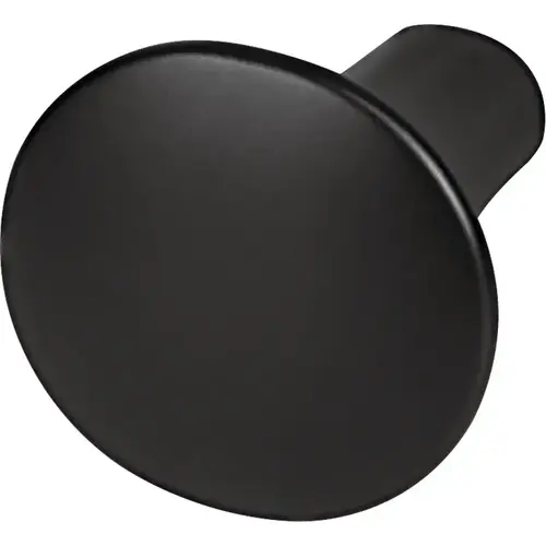 H fele - Knob, Mola Zinc, matt black black, matt H fele - Knob, Mola Zinc, matt black black, matt