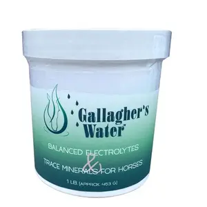 Equestribev, LLC 08621135 Gallagher's Water Balanced Electrolyte & Trace Minerals - 1 lb Jar
