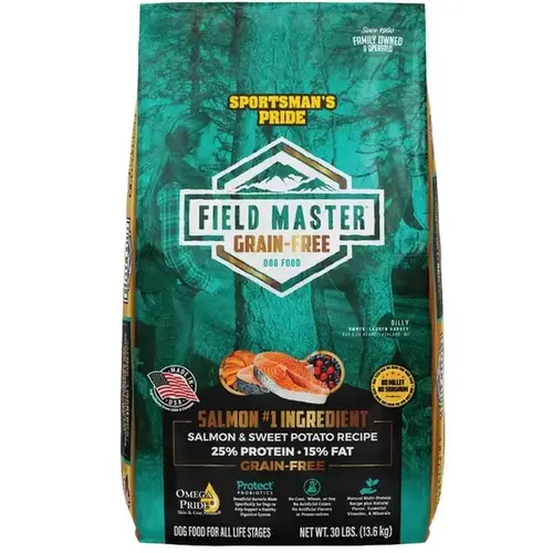 Sportman's Pride Field Master GF Salmon & Sweet Potato Dog Food - 30 lb Bag Sportman's Pride Field Master GF Salmon & Sweet Potato Dog Food - 30 lb Bag