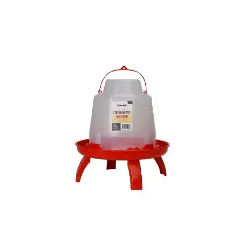 Poultry Drinker w/ Fill Cap & Legs - 5L Poultry Drinker w/ Fill Cap & Legs - 5L
