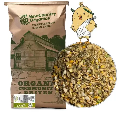 Organic Olive Oil Layer Feed - 40 lb Bag