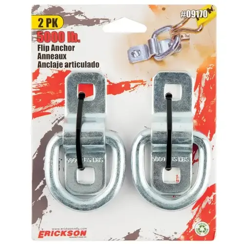 2-Hole 5000 Lb. Anchor Ring - pack of 2