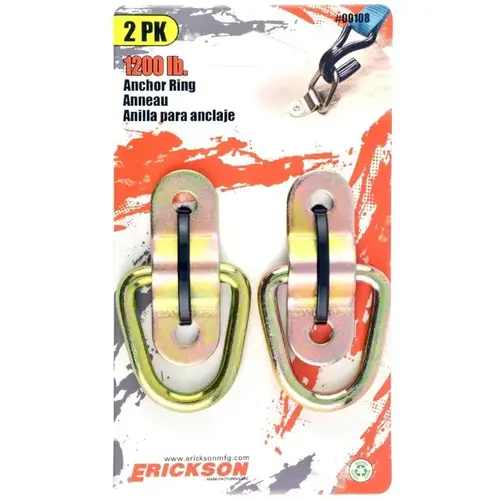 Surface 1200 Lb. Anchor Ring - pack of 2 Surface 1200 Lb. Anchor Ring - pack of 2