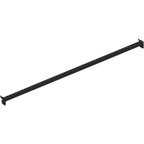 48 In. W 1 In. Square Black Crosstube 48 In. W 1 In. Square Black Crosstube