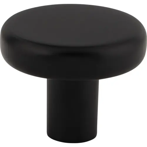 Gibson 1-1/4 In. Dia. Matte Black Cabinet Knob Gibson 1-1/4 In. Dia. Matte Black Cabinet Knob