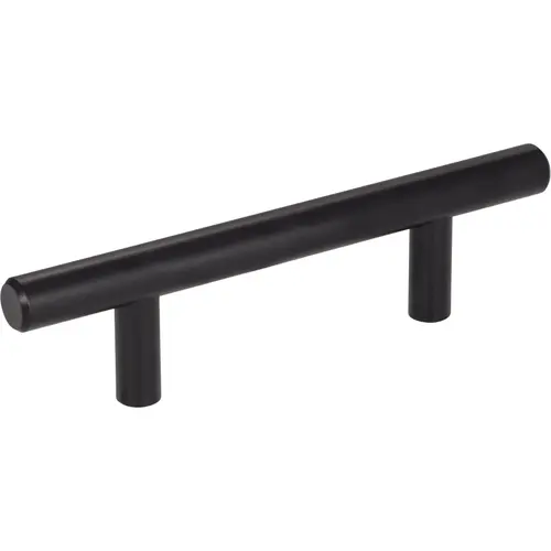 Naples 3 In. Center-to-Center Matte Black Cabinet Bar Pull Naples 3 In. Center-to-Center Matte Black Cabinet Bar Pull