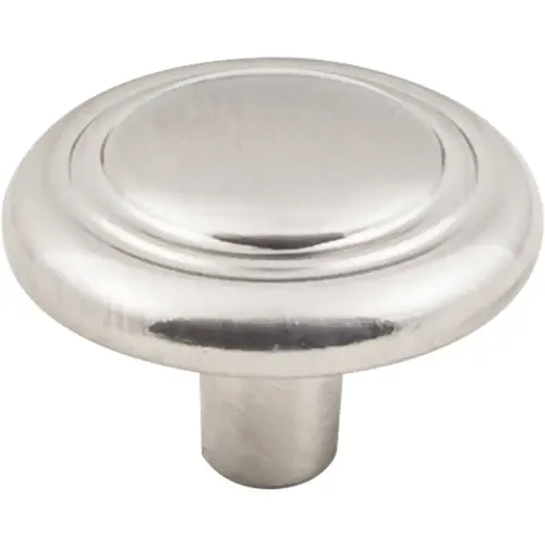 KasaWare 1-1/4 In. Dia. Satin Nickel Cabinet Knob - pack of 4 KasaWare 1-1/4 In. Dia. Satin Nickel Cabinet Knob - pack of 4