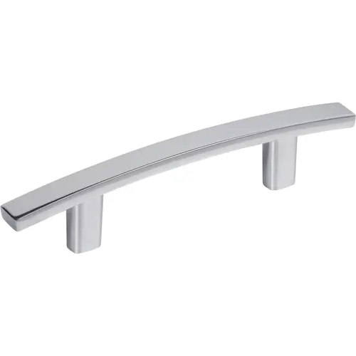Thatcher 5-1/4 In. Overall Length Polished Chrome Curved Cabinet Bar Pull Thatcher 5-1/4 In. Overall Length Polished Chrome Curved Cabinet Bar Pull