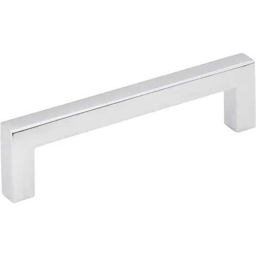 Stanton 4-1/8 In. Overall Length Polished Chrome Square Cabinet Bar Pull Stanton 4-1/8 In. Overall Length Polished Chrome Square Cabinet Bar Pull