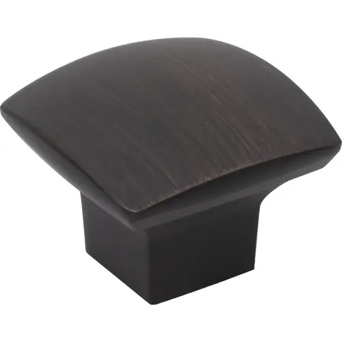 Sonoma 1-3/16 In. Length Brushed Oil Rubbed Bronze Square Knob Sonoma 1-3/16 In. Length Brushed Oil Rubbed Bronze Square Knob