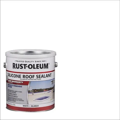 1 Gal. Silicone Roof Sealant, White 1 Gal. Silicone Roof Sealant, White