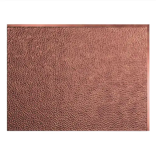 Fasade 18.25 in. x 24.25 in. Antique Bronze Hammered PVC Decorative Backsplash Panel Fasade 18.25 in. x 24.25 in. Antique Bronze Hammered PVC Decorative Backsplash Panel