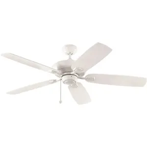 Generation Lighting 5COM52RZW Generation Lighting 52" Colony Max Rubberized White Ceiling Fan