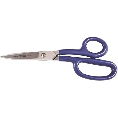 Klein Tools Carbon Steel Carpet Shear 9" With Ring Klein Tools Carbon Steel Carpet Shear 9" With Ring