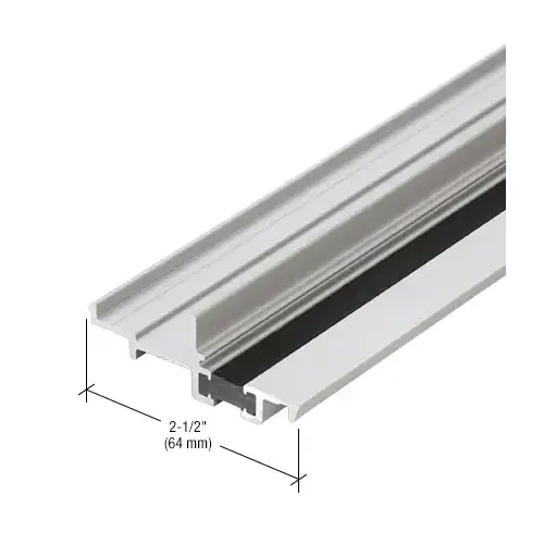 Door Stop Insert, Thermally Improved, Clear Anodized Class 1 - 21'-2" Door Stop Insert, Thermally Improved, Clear Anodized Class 1 - 21'-2"