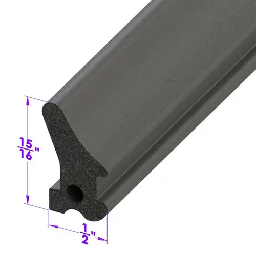 Door Side Seal, Without Clips (for seal with clips