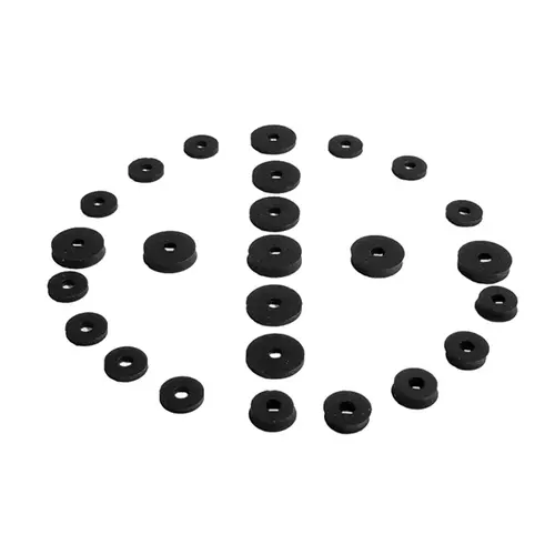 Mini Nut and Bolt Insulator/Washer Set. 25-Piece Set