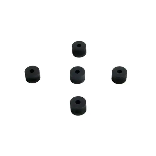Flat Rubber Washers. 1/8" I.D., 3/8" O.D., 1/4" thick