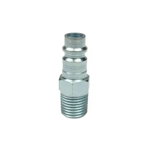 Pneumatic Hose Coupling: 1/4" Thread, 1/4" Body Dia, High Flow Interchange Pneumatic Hose Coupling: 1/4" Thread, 1/4" Body Dia, High Flow Interchange