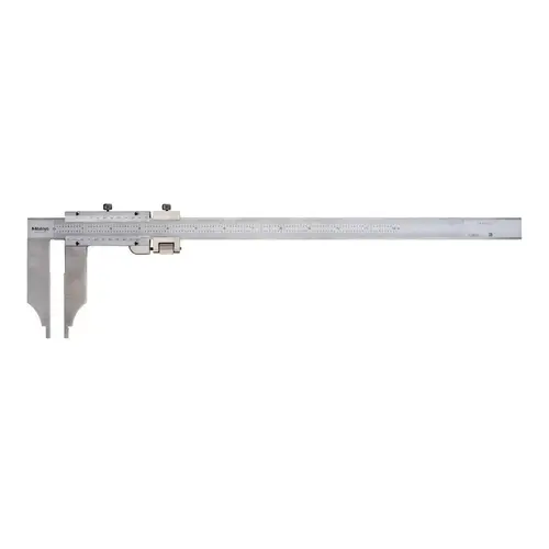 Vernier Caliper: 0 to 0.004" Accuracy, 0.001" Graduation, Stainless Steel Satin Chrome Vernier Caliper: 0 to 0.004" Accuracy, 0.001" Graduation, Stainless Steel Satin Chrome